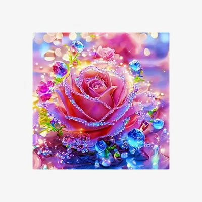 The Range Crystal Rose Diamond Painting Kit - Pink