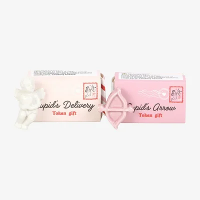 The Range Something Different Cupid´s Delivery Keepsakes Set (Pack of 24) - White/Pink