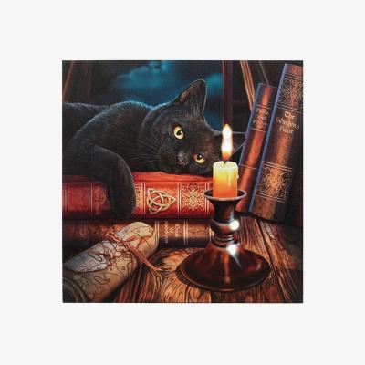 The Range Lisa Parker's The Witching Hour Light Up Canvas Plaque - Black