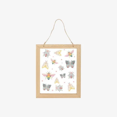 The Range Something Different Glass Floral Bug Hanging Decoration - Multicoloured