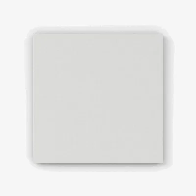 The Range Pastel Grey HD Metal Print - Grey / 40cm
