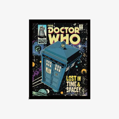 The Range Doctor Who (Lost In Time And Space) Framed Print