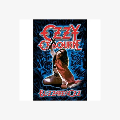 The Range Ozzy Osbourne Blizzard Of Ozz Textile Poster - Multicoloured