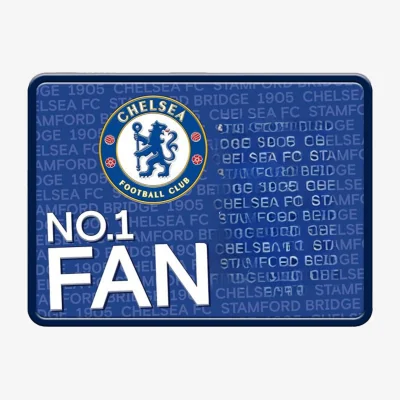 The Range Chelsea FC Metal Embossed Framed Plaque - Blue/White