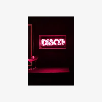 Rockett St George Disco Neon Light Box