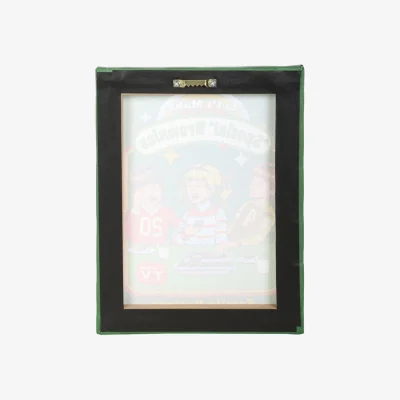 The Range Let's Make Brownies Canvas Plaque by Steven Rhodes, 19x25cm - Green