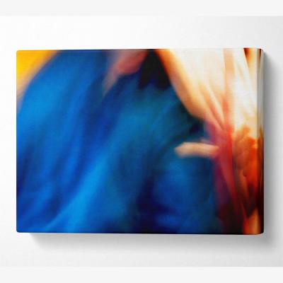 The Range The Gods Made Love Canvas Print Wall Art - Yellow / 35.56cm