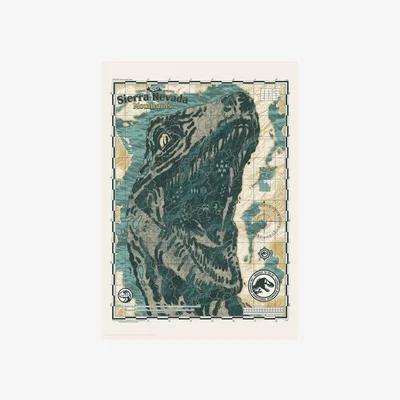 The Range Jurassic World Sierra Nevada Mountains Limited Edition Art Print - Multi