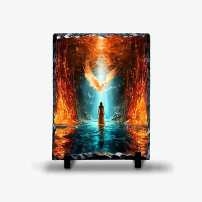 The Range Spiritual Healing Rock Slate - Slate