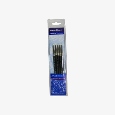 The Range Pack of 5 Soft Painting Colour Shapers - Size 0