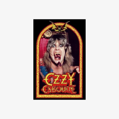 The Range Ozzy Osbourne Speak Of The Devil Textile Poster - Multicoloured