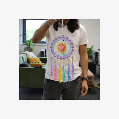 The Range Small Dreamcatcher Pastel Rainbow MultiColor - Multicolor