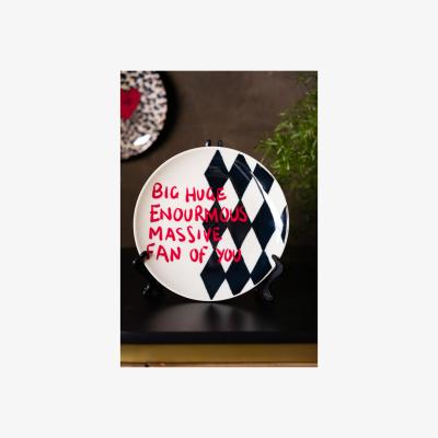 Rockett St George Big Fan Decorative Wall Plate
