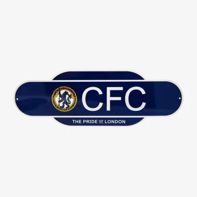 The Range Chelsea FC The Pride Of London Retro Hanging Sign - Blue/White