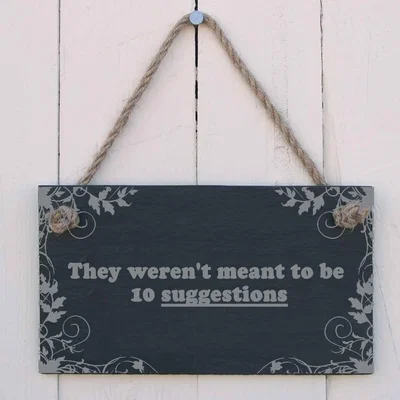 The Range Slate Hanging Sign 10 Suggestions