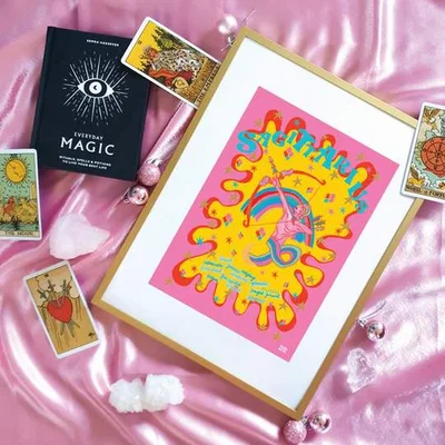 The Range Sagittarius Starsign Print - Sagittarius