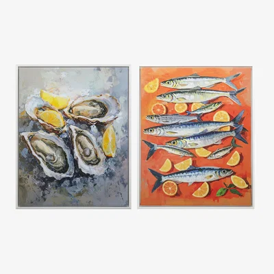 The Range Le Poisson Framed Wall Art
