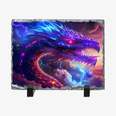 The Range Dragon Photo Rock Slate - Slate