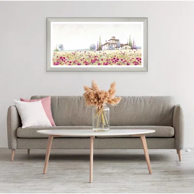 The Range Framed Macneil Tuscan Poppies