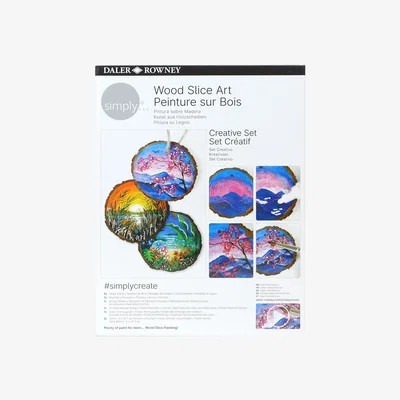 The Range Daler Simply Wood Painting Creative Set - Multi