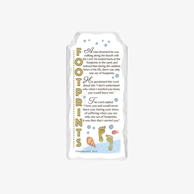 The Range Footprints Sentimental Handcrafted Ceramic Plaque - Multi