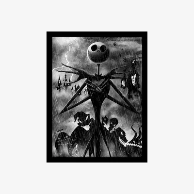 The Range Nightmare Before Christmas (Jack Storm) Framed Print