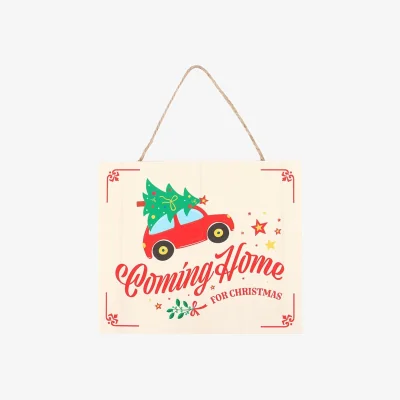 The Range Something Different Coming Home for Christmas Hanging Decoration - Multicoloured
