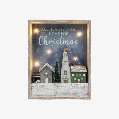 The Range Home For Christmas LED Wall Art