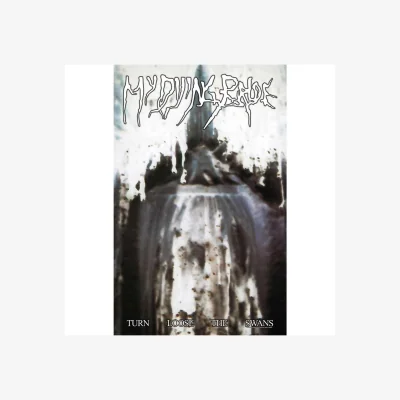 The Range My Dying Bride Turn Loose The Swans Textile Poster - White/Grey/Black