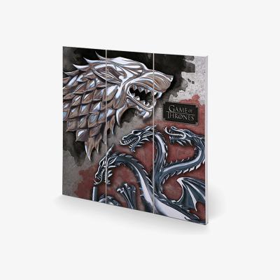 The Range Game of Thrones (Stark and Targaryen) Wall Art