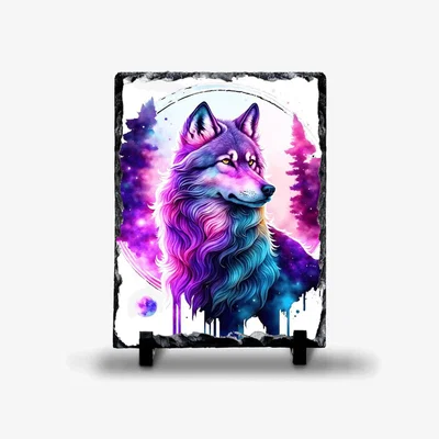 The Range Colourful Galaxy Wolf Rock Slate - Slate