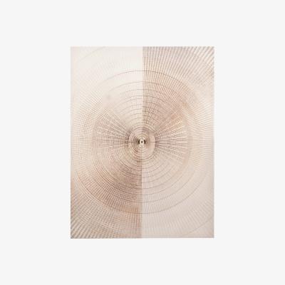 The Range Foiled Metallic Swirl Canvas - Rose Gold