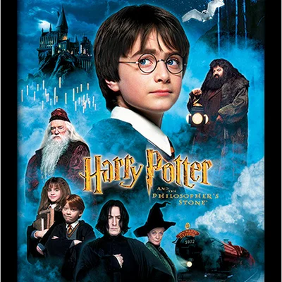 The Range Harry Potter (Philosophers Stone) Framed Print