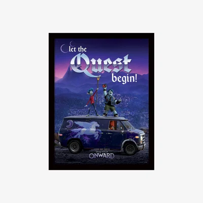 The Range Onward (Guinevere Quest) Framed Print