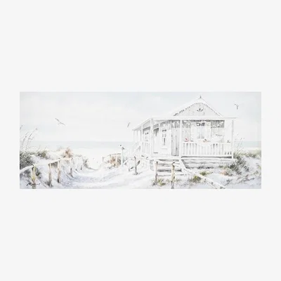 The Range Richard Macneil Beach Cabin Canvas