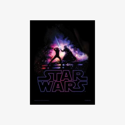 The Range Star Wars (Battle) Framed Print