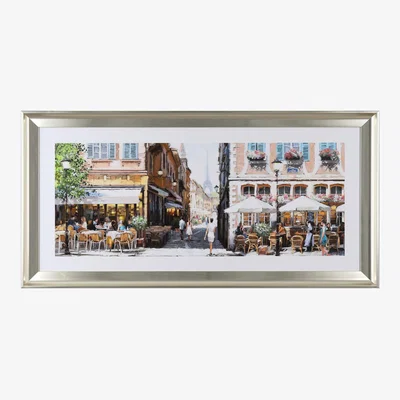 The Range Macneil Alley Eiffel Framed Print