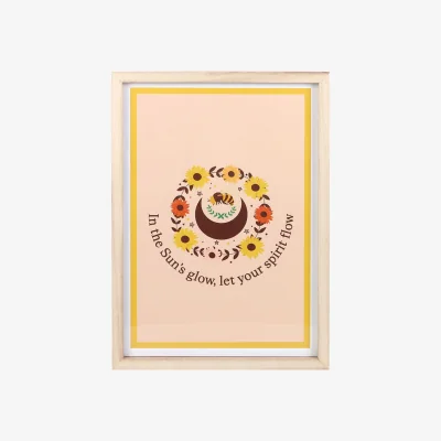 The Range Something Different Let Your Spirit Flow Framed Wall Art - Multicoloured
