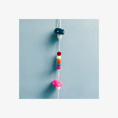 The Range Felt Wall Hanging Mushrooms MultiColor - Multicolor