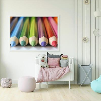 The Range Colouring Pencils Art Print - White / 42cm