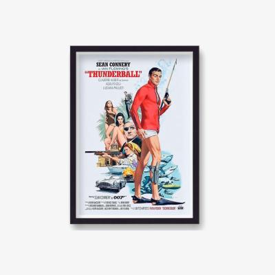 The Range Bond Thunderball Reworked Movie Poster - James Bond / A3