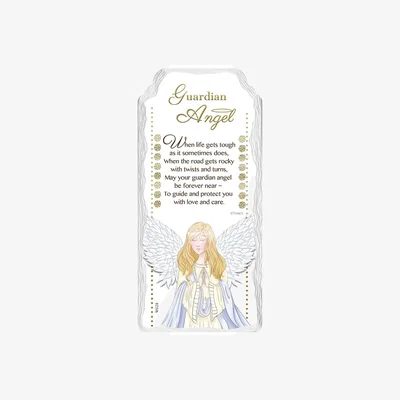 The Range Guardian Angel Sentimental Handcrafted Ceramic Plaque - Multi
