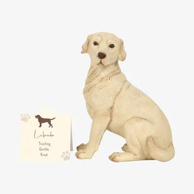 The Range Labrador Dog Ornament - Neutral