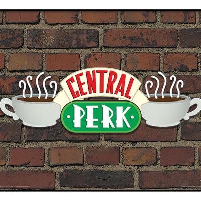 The Range Friends (Central Perk Brick) Framed Print