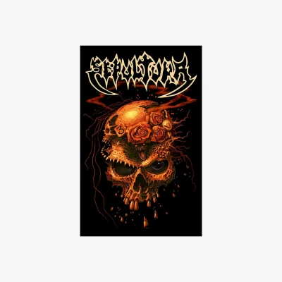 The Range Sepultura Beneath The Remains Textile Poster - Black