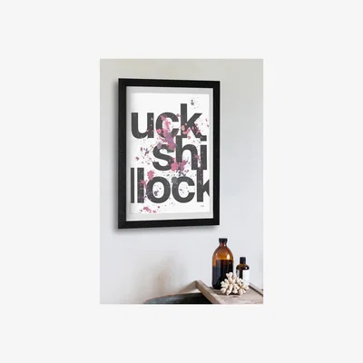 Rockett St George Hidden Language Art Print - Unframed