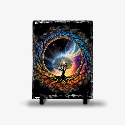 The Range Tree of Life Rock Slate - Slate
