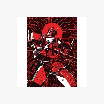 The Range Transformers Limited Edition Art Print - Multi