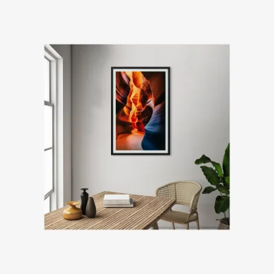 The Range Tempered Glass Canyon Wall Art