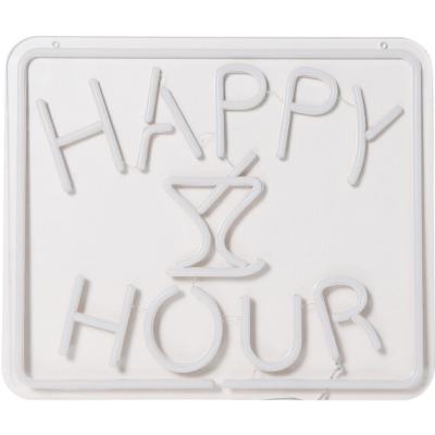 The Range Happy Hour LED Neon Sign